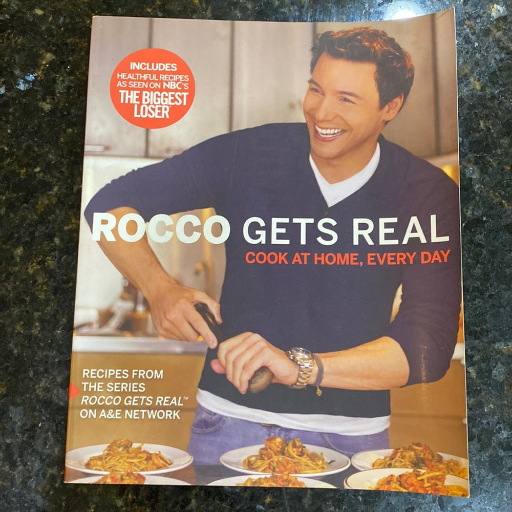 Rocco Gets Real cookbook
